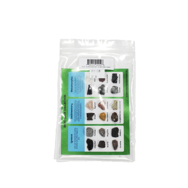 2018 - INTRODUCTORY ROCK KIT - 18 SPEC.