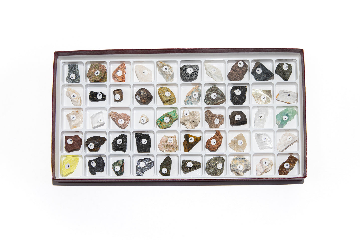 2253 - CLASSIFICATION OF MINERALS - 50 SPEC.