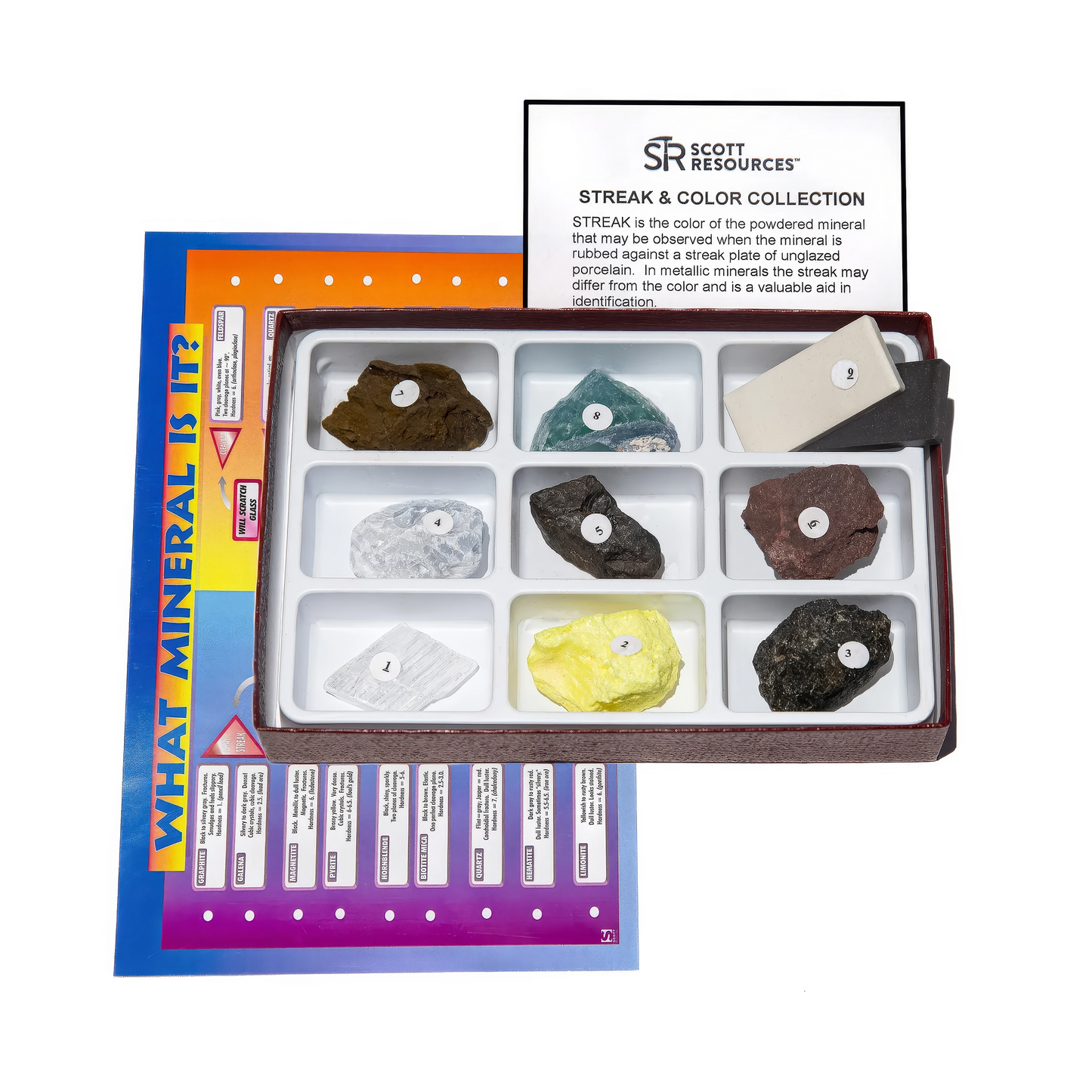 2362 - STREAK & COLOR COLLECTION - 8 SPEC. + STREAK PLATES