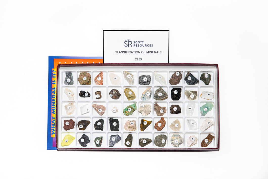 2253 - CLASSIFICATION OF MINERALS - 50 SPEC.