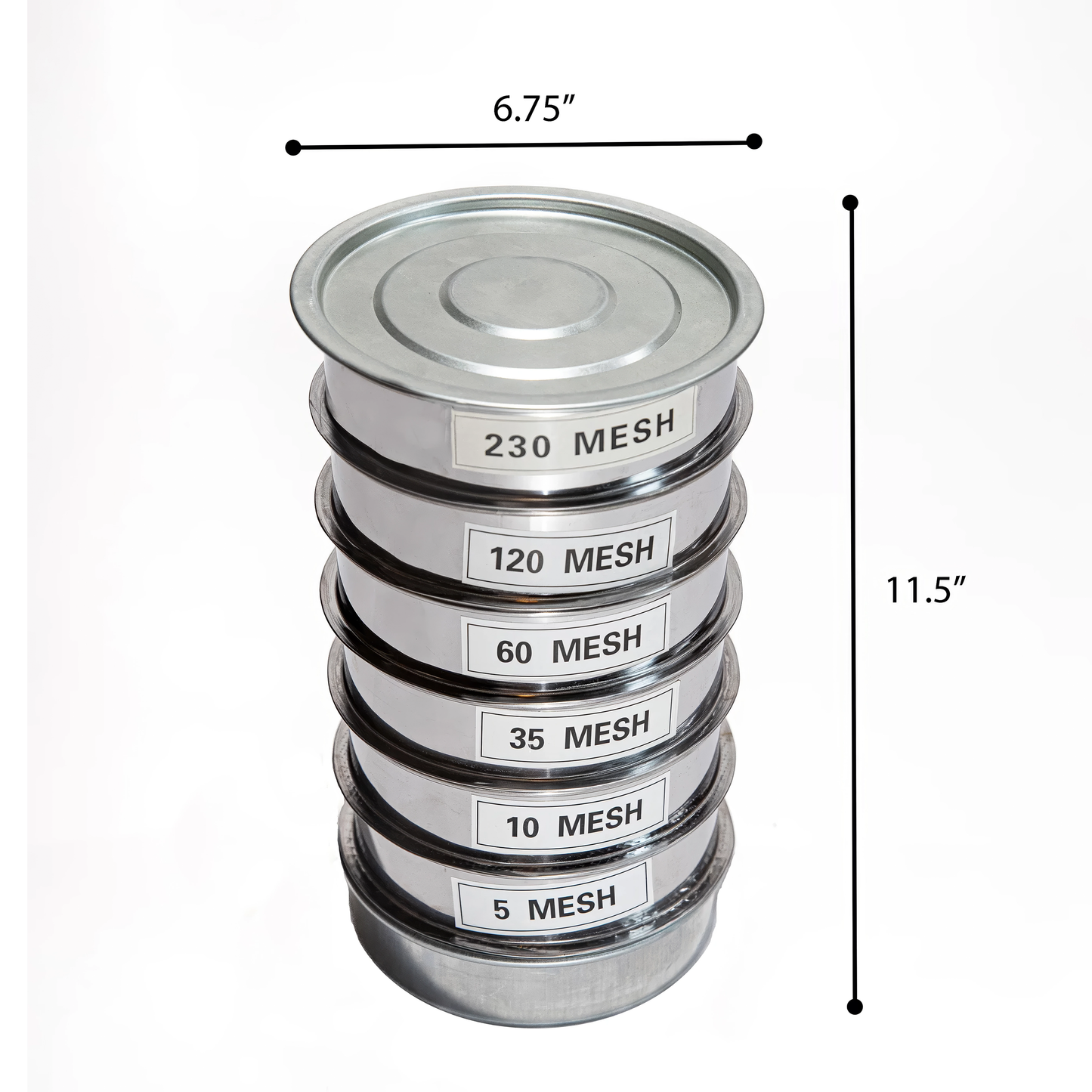 SS-15-6 - SCREEN SIEVE (SET OF 6)