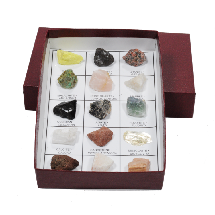 2015 - ROCKS & MINERALS OF THE U.S. COLLECTION - 15 SPEC.
