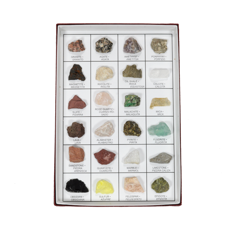 2024 - ROCKS & MINERALS OF THE U.S. COLLECTION - 24 SPEC.