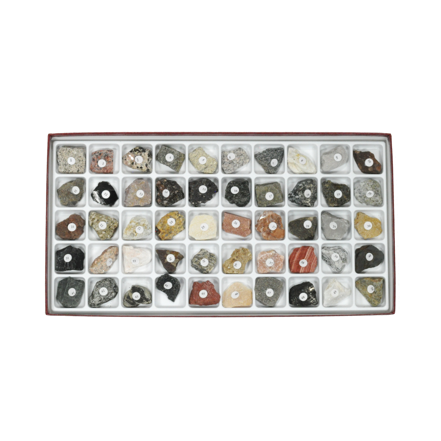 2211 - NORTH AMERICAN ROCK COLLECTION - 50 SPEC.