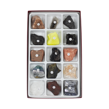 Load image into Gallery viewer, 2335 - UNUSUAL PHYSICAL PROPERTIES OF MINERALS COLLECTION - 15 SPEC.
