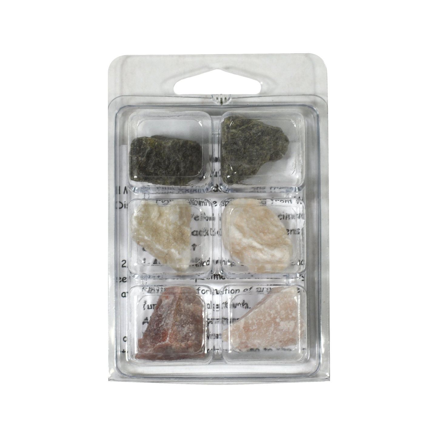 2971 - EXPLORE WITH ME GROWING ROCK CRYSTALS 6 SPECIMEN COLLECTION