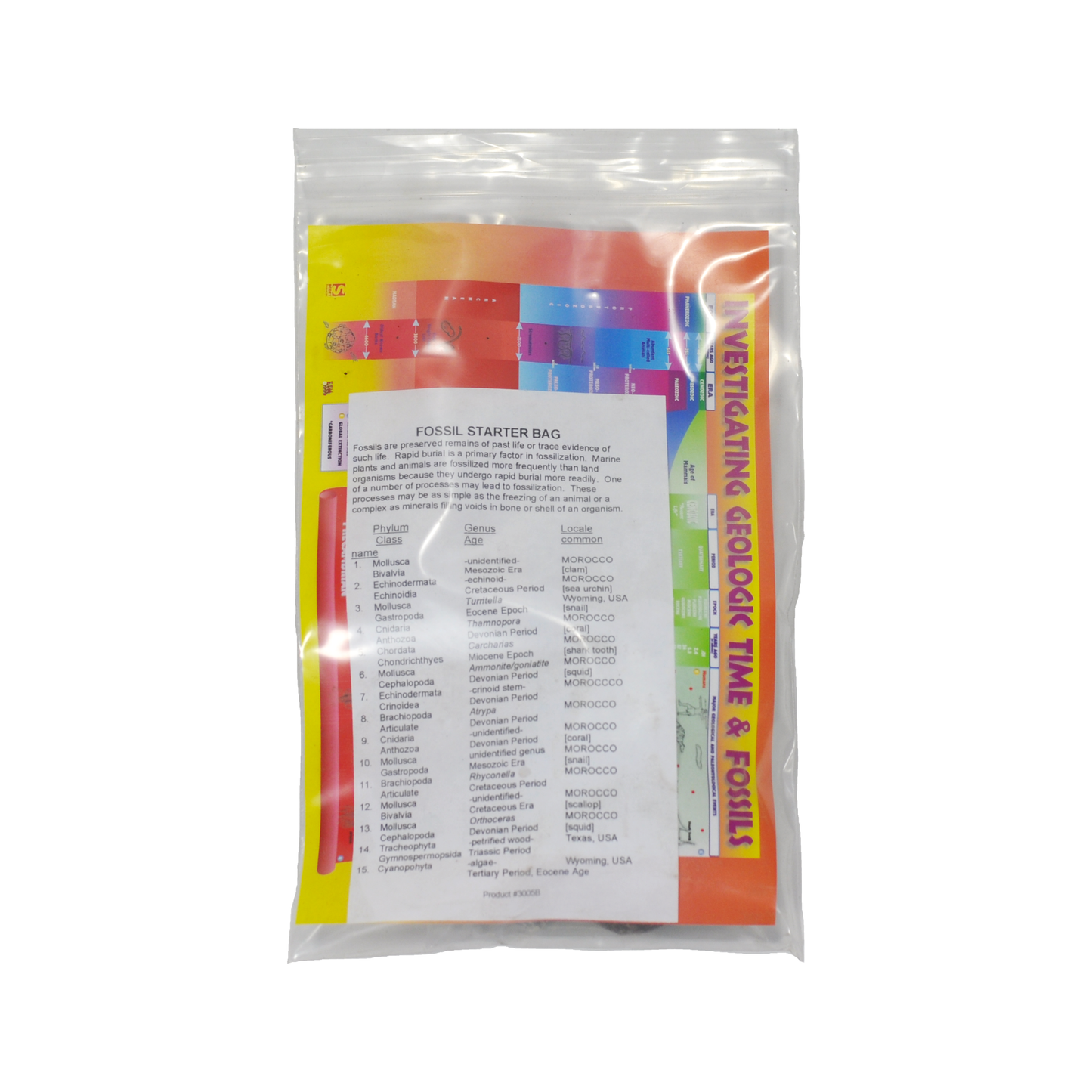 3005B - FOSSIL STARTER BAG - 15 SPEC.