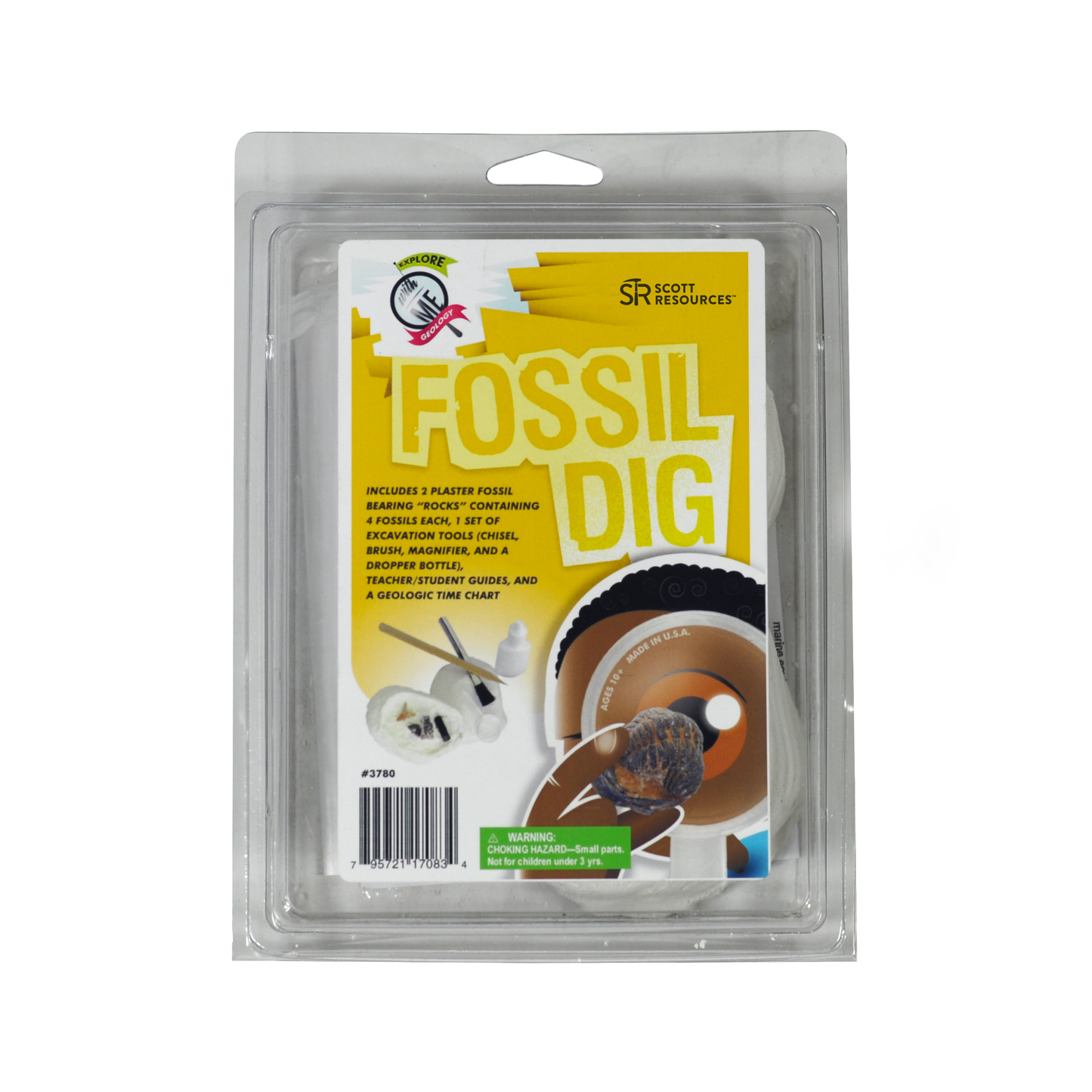 3780 - EXPLORE WITH ME FOSSIL DIG COLLECTION