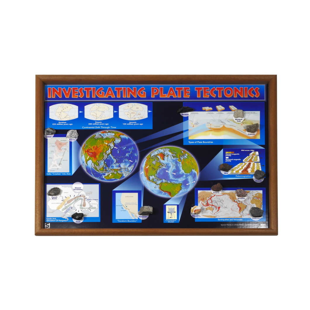 2523 - INVESTIGATING PLATE TECTONICS CHART - 13 SPEC.